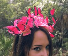 Secret Garden - Monarch Butterfly EDM Festival Headband