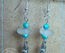 Sea Glass Siren Earrings
