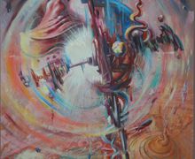 A picture "Teleportation is completing"