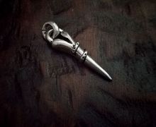 Sterling Silver "Be Still My Wrapped Heart" Pendant