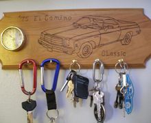 Key Rack Clock