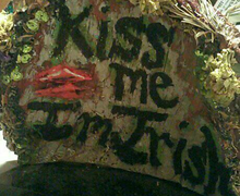 Kiss Me I'm Irish Plaque