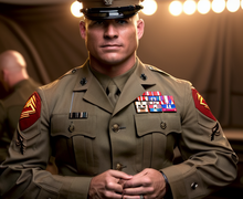 How to make a gift for marine corps