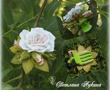 A hairclip "Roses"