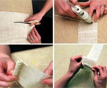 How To Make Burlap Flowers