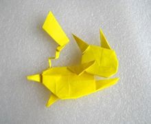 Origami Pikachu