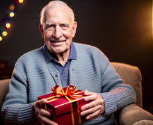 How to make a gift for new grandpa