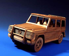 Wooden car