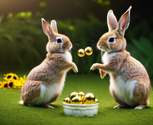 How to make a gift for rabbit lovers