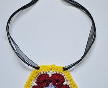 Crochet necklace