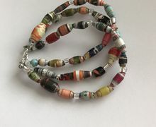 Paper bead wrap