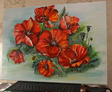 A painting "A poppy seed"