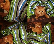 Handmade crocheted rugs