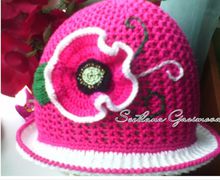 Hat "Pink Poppy"