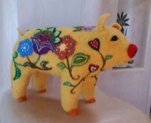 Needle felting class