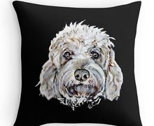 Pet Portrait Pillow