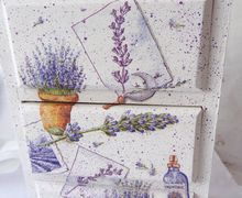 The bedside table in Provence style