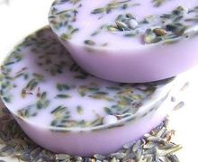 An orchid soap with natural ingredients