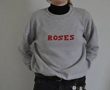 Sweater with typography