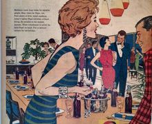 1959 Vintage Newspaper Full Page Pepsi Cola Ad