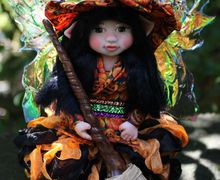 Polymer Clay Witch Fairy