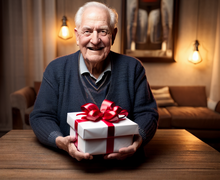 How to make a gift for new grandpa