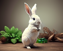 How to make a gift for rabbit