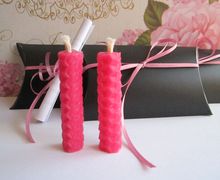 New Beginning  Hand rolled beeswax candles with a Legend representing : LOVE