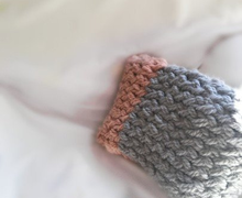 chunky knit pillow, decorative throw pillow