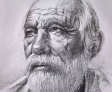 Realistic portrait drawing from photo / Personalised Drawing Portrait / Custom Portrait / Charcoal / Original Drawing /