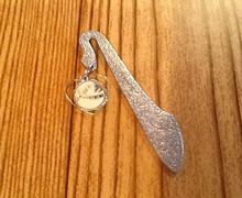 Bookmark with broken China charm