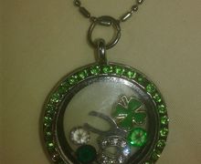 Lucky St. Patrick's Day Locket Necklace