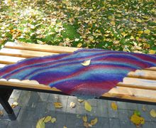 "The island" shawl