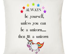 Be A Unicorn Decorative Cushion