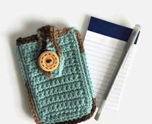 Robin's Egg Blue Small Notepad Case