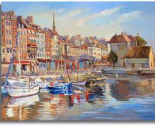 A painting "In Amsterdam"