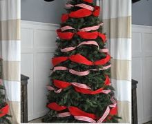 How To Decorate A Christmas Tree With Ribbon