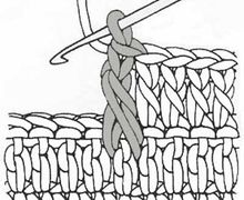 Crochet Ruffle Scarf