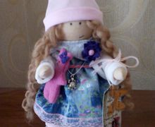 Eve the textile doll
