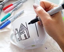 DIY: FESTIVE TABLEWARE PAINTING!