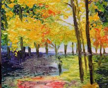 A painting "A landscape"