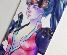 Widowmaker Overwatch Doublesided Bookmark