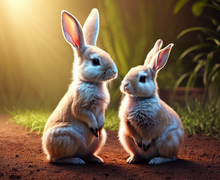 How to make a gift for rabbit lovers