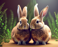 How to make a gift for rabbit lovers