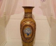 A floor standing vintage vase