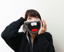 The 'HAHAHA' Zipper Coin or iPhone Purse