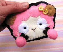 Felt Card Case - Remmy the Ram