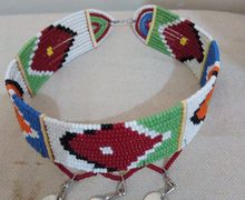Masaai/masai beaded ceremonial wedding choker