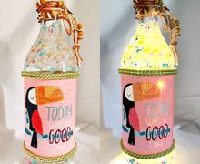 Toucan lighted bottle
