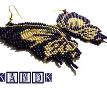 Earrings "Butterfly wings"